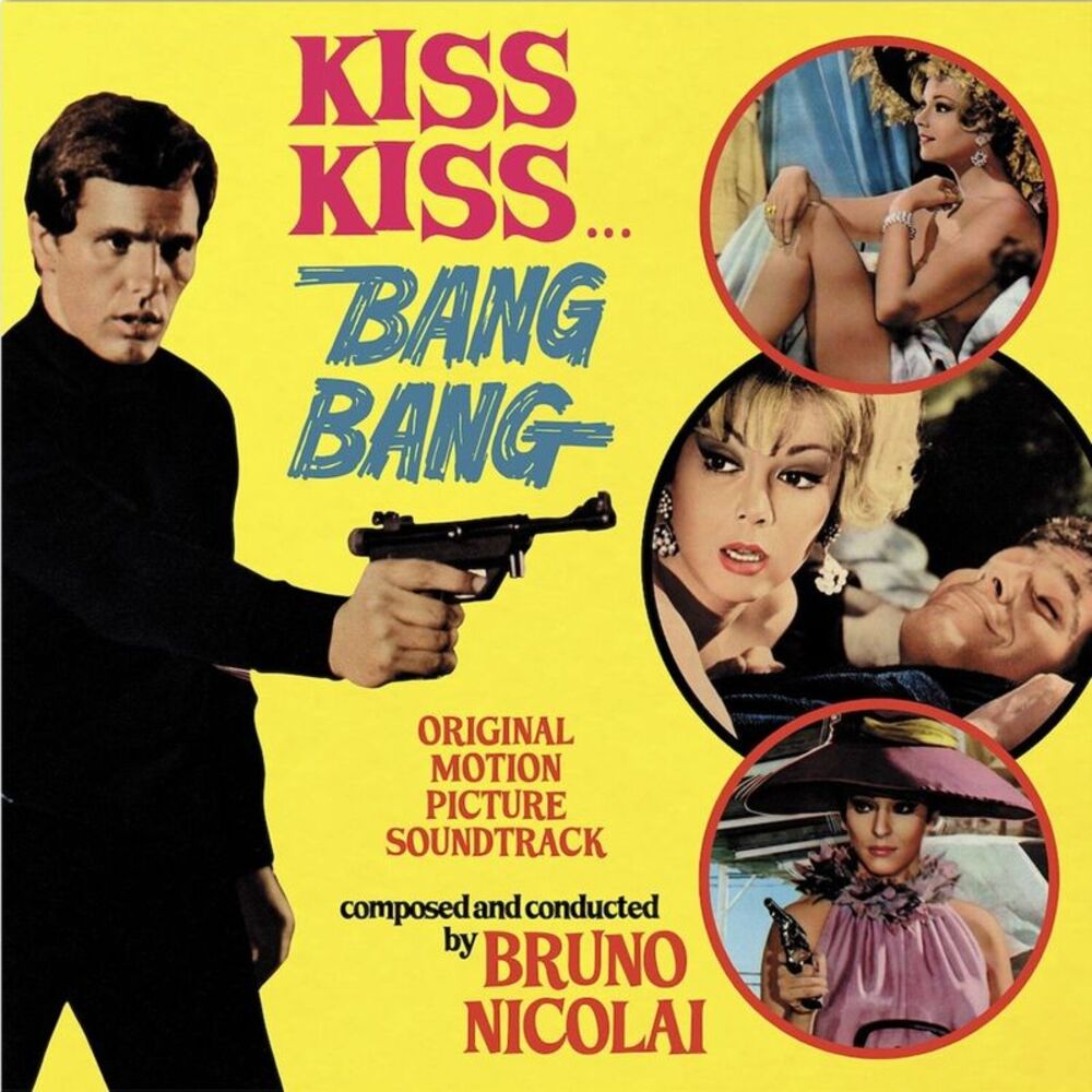 Bruno Nicolai - Kiss Kiss Bang Bang (Original Soundtrack) - Limited Clear Yellow